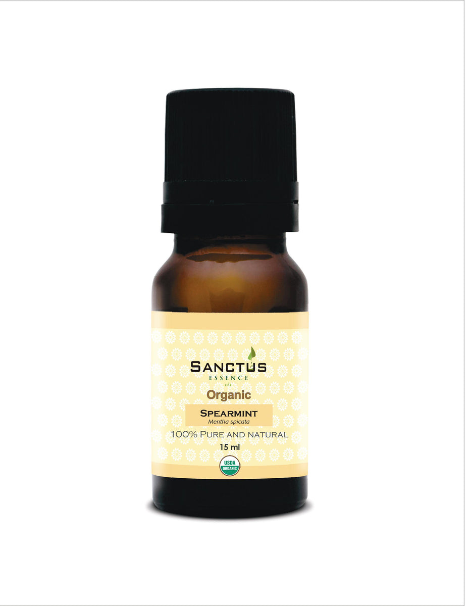 Beat Queasiness With Spearmint Organic Essential Oils | Sanctus
