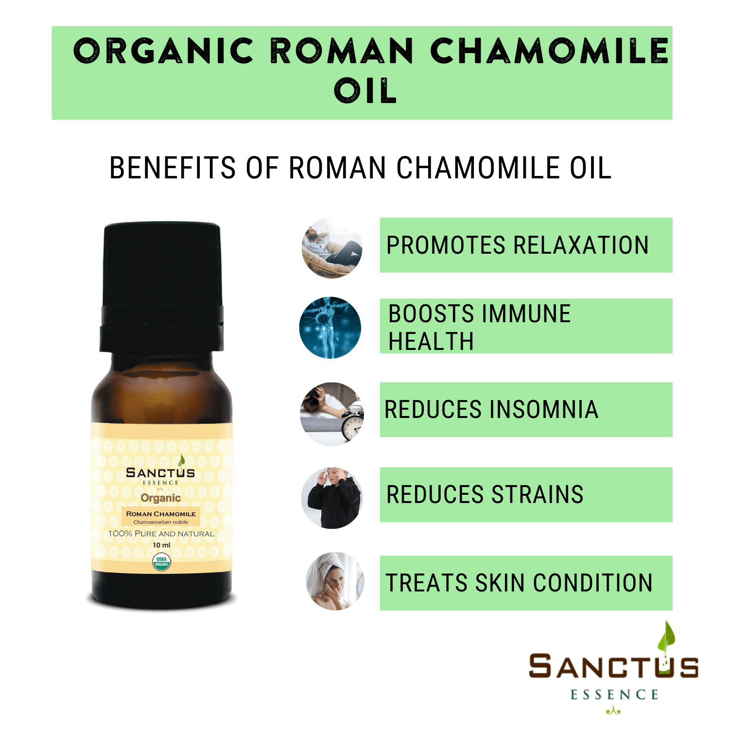 Organic Roman Chamomile Oil