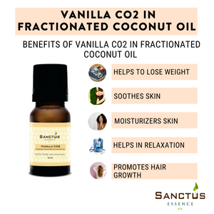 Vanilla CO2 in Organic Fractionated Coconut Oil