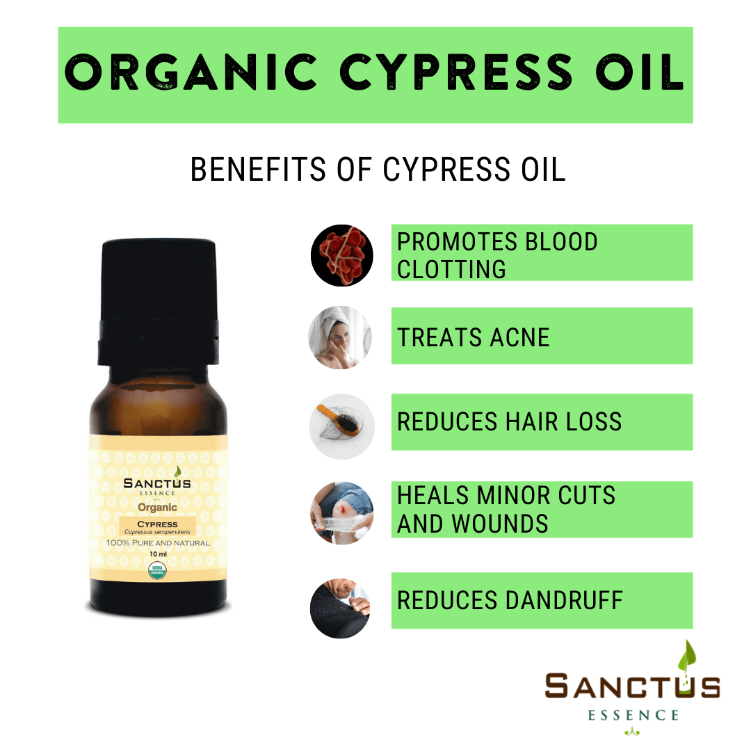 Organic Cypress Oil
