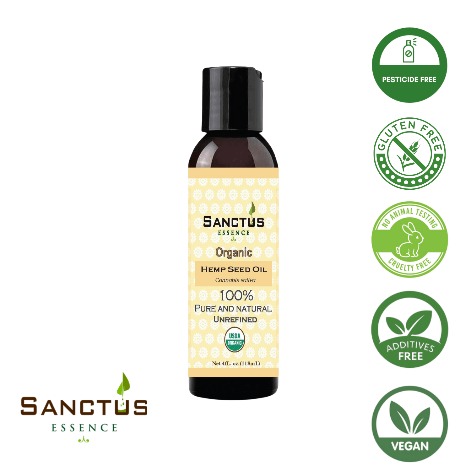 Organic Hemp Seed Oil