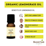 Organic Lemongrass Oil