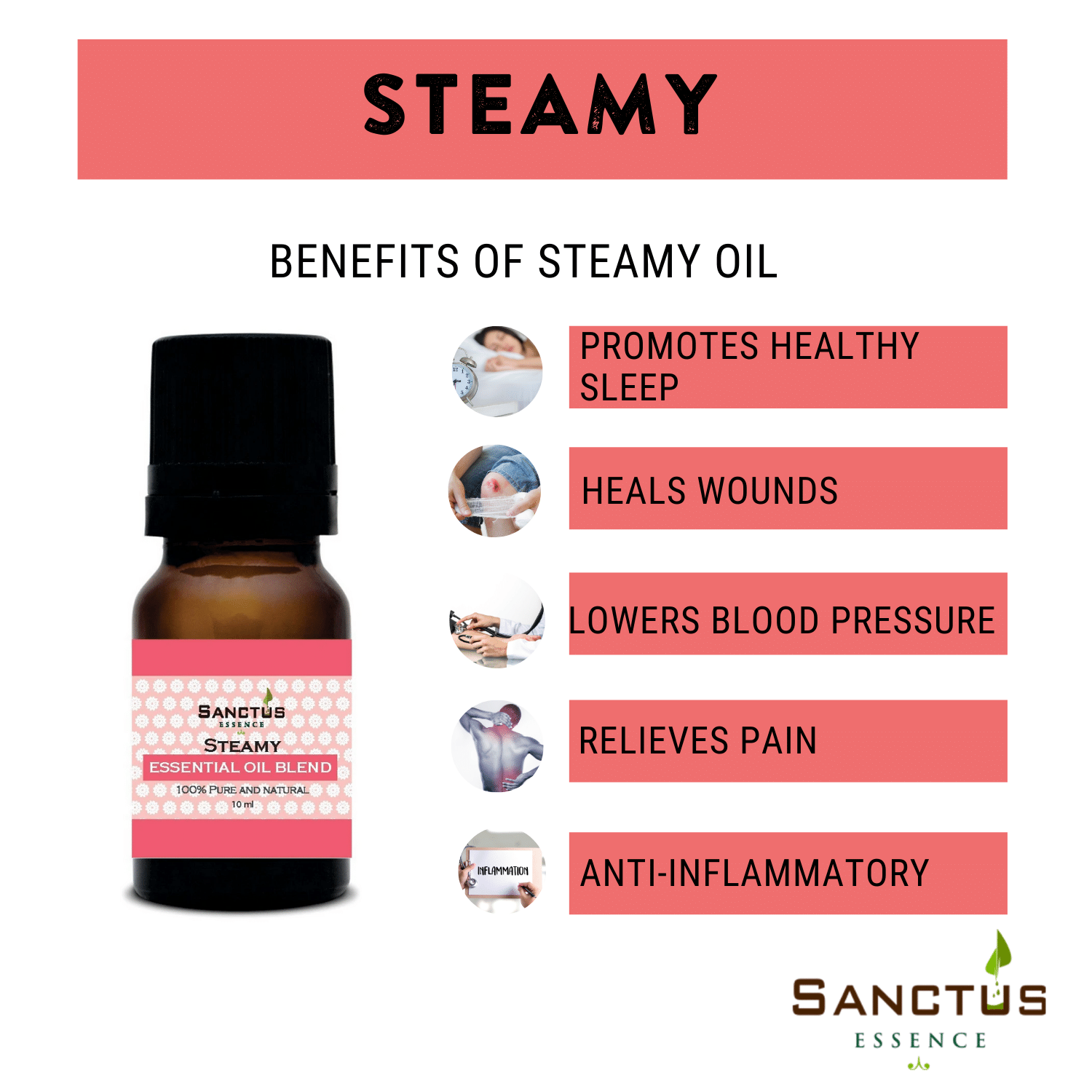 Steamy Essential Oil Blend