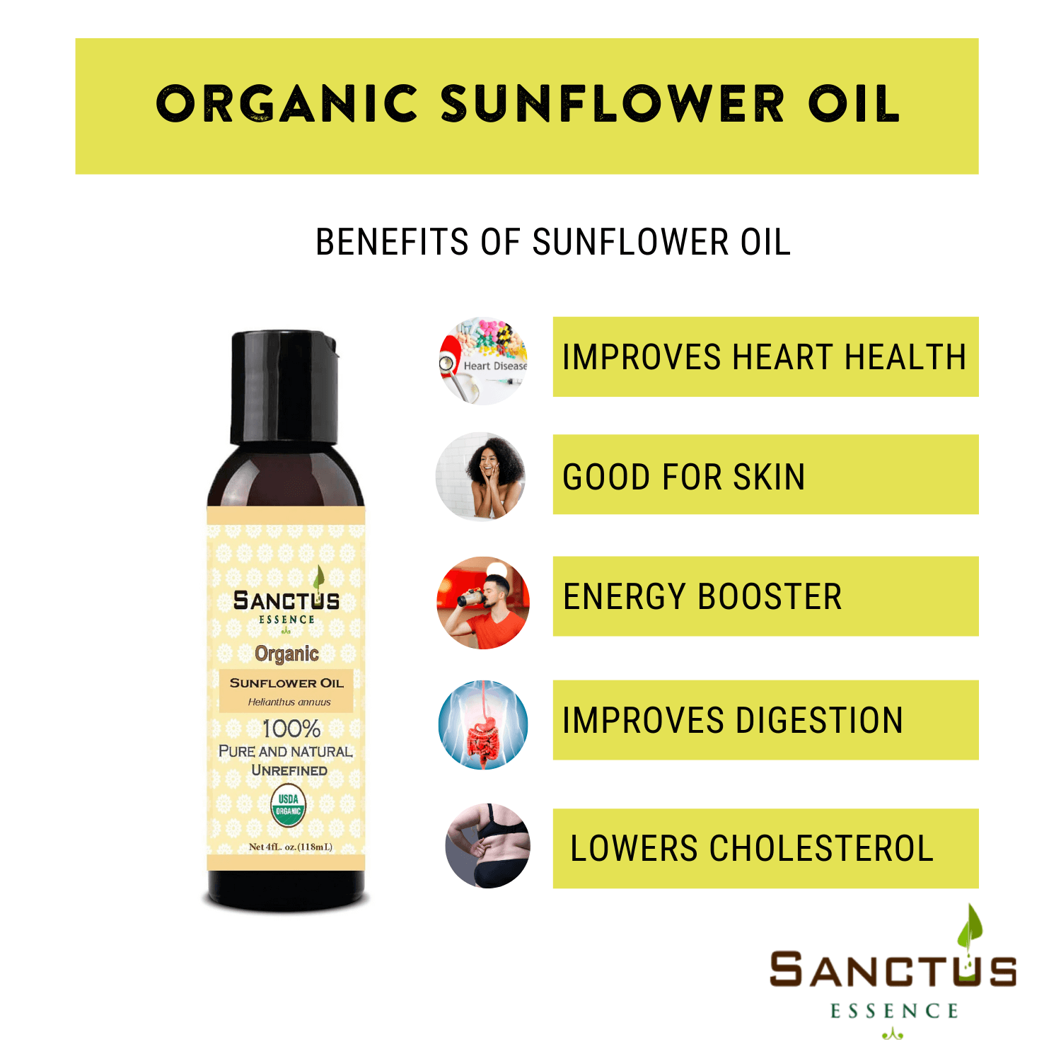 Organic Sunflower Oil