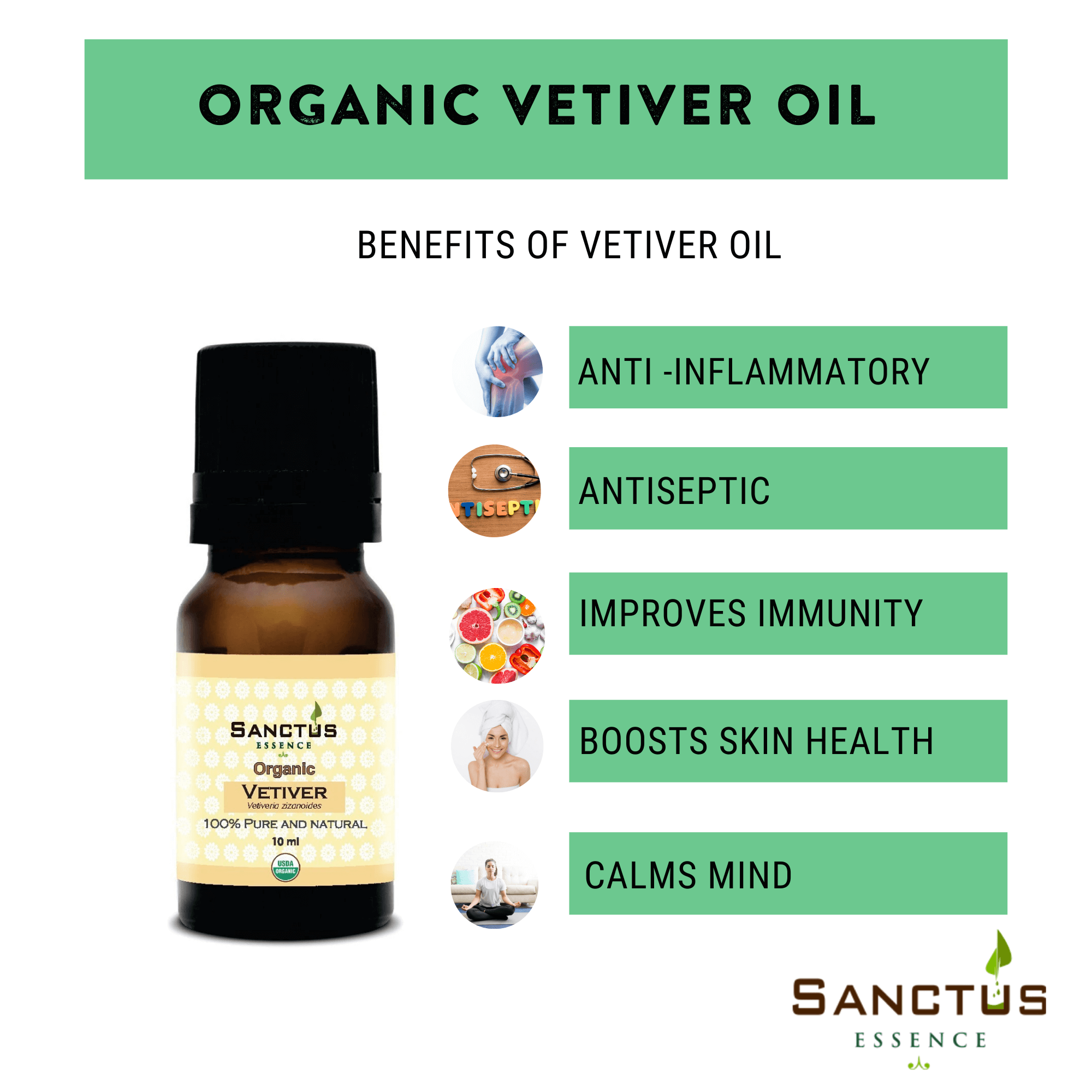 Organic Vetiver Oil