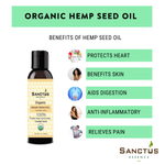 Organic Hemp Seed Oil