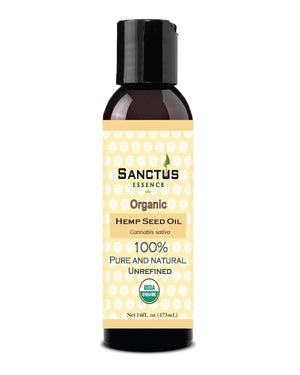 Organic Hemp Seed Oil - Sanctus Essence